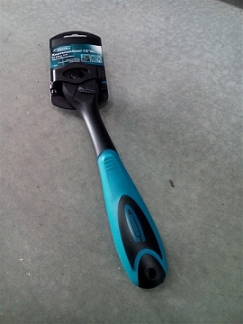 Ключ-трещетка для сменных головок Gross с быстрым сбросом (14082)