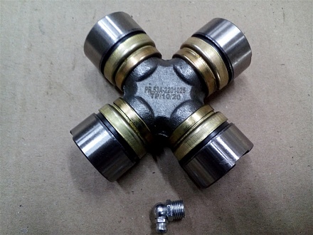 Крестовина кардана ГАЗ-53, ПАЗ в сб. (в упак. g-PART) (СТАНДАРТ) (Лимон), 53.1-2201025-22