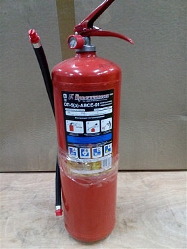 Огнетушитель ОП-5 с маном.