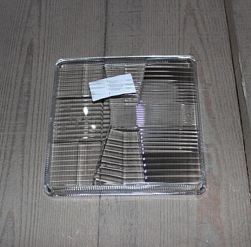 Стекло фары дорожной квадратной встроенной 112.08.70.201 (ан. 087101)