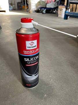 Смазка силиконовая бесцветная, аэрозоль 500 мл