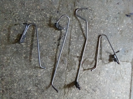 Трубки ВД (комплект-4 шт.) Д-245 245-1104300 (245-1104300-В/В-01/В-02/В-03) Моторпалл