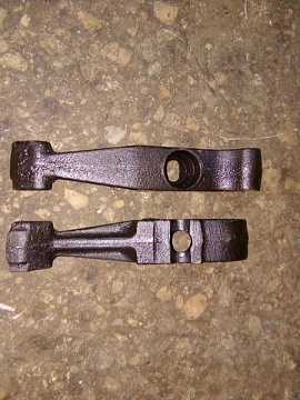 Рычаг отжимной главной муфты Т-40  Т25-1601094-В1