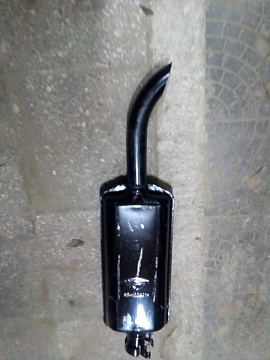 Глушитель короткий МТЗ  60-1205015-А (Новосады) (завод)