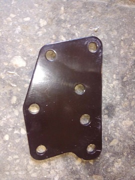 Пластина крепления перед. крыла МТЗ 52-8403011