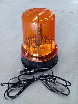 Маячок проблесковый светодиодный 12-24В, магнит, 3 режим, прикур., МИМ-05 АЕ 09.1965