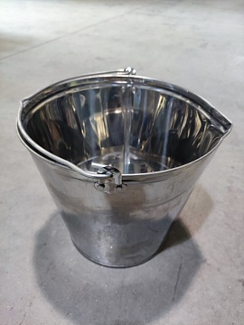 Подойник 12 л, (нержавейка)