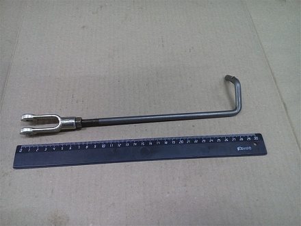 Тяга управления длинная с вилкой РП-70 МТЗ-82 Р1221-4607260-01