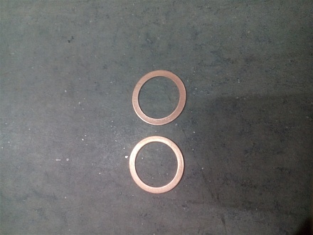 Шайба медная d 35 мм