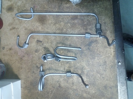 Трубки ВД (комплект-4шт.) МТЗ 240-1104300 (ММЗ)