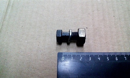 БОЛТ КАРДАННЫЙ УАЗ с гайкой и гровером  201518-П29