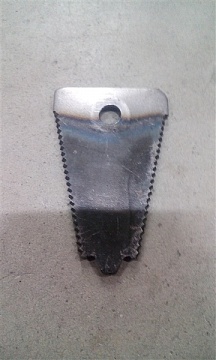 Пластина противорежущая КСФ-2,1 пальца КЗНМ Н066.56