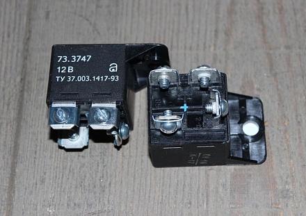 Реле 12В (4-конт.) 25/50А (винт.зажимы) 73.3747 (АВАР )