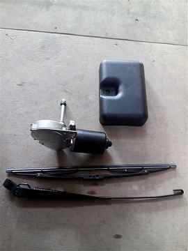 Стеклоочиститель в сборе МТЗ н/о 672.5205-100 (моторедуктор 475.3730) 1 рычаг задний, щетка к. 13807