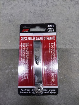 Комплект щупов 26 пластин 0.04-0.63мм JTC-4289