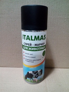 Спрей-маркер для животных ITALMAS 520 мл зеленый