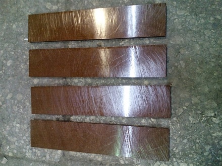 Лопатки УВБ-01.001 (УВД-10) (215х45х5,5) 4шт/компл