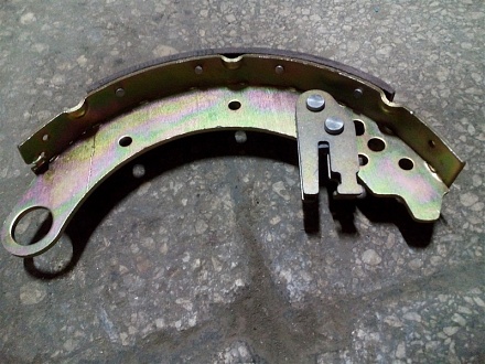 КОЛОДКА ТОРМОЗНАЯ Патриот задн. корот. лев. (РК Dymos) 3163-3502089-10