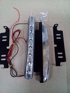 Огни ходовые DRL, 8 LED 0018л