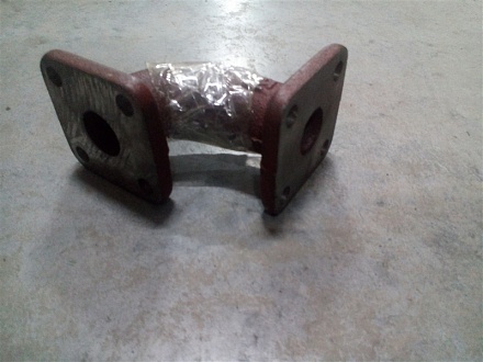 Патрубок гидросистемы МТЗ 70-4607096 (под НШ круглый)