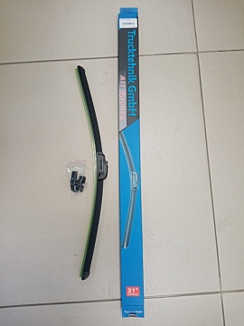 Щетка стеклооч. бескаркасная 530 мм 21" с графитом