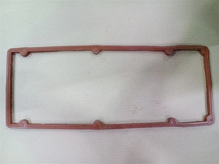 Прокладка крышки клап. дв. 406 (резин.) красн. (ИП Шатунов В.П. г.Чайковск), 406-1007245-кр