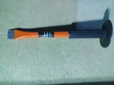 Зубило, 250 х 20 мм, с протектором// SPARTA (187555)