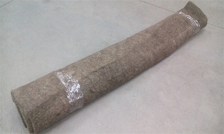 Кошма (войлок) 2,6*1,4 м (около 7,5-8 кг)