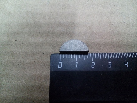 Шпонка коленвала 245-1005013-Б (н/о) 6*7,5*19