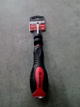 Отвертка с накладками плоская 160мм (11716/19114)