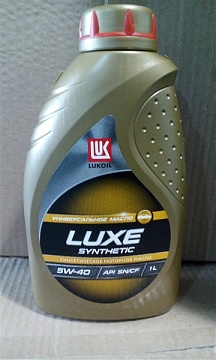 Масло моторное 5W-40 SAE (синт.) 1 л Лукойл Люкс