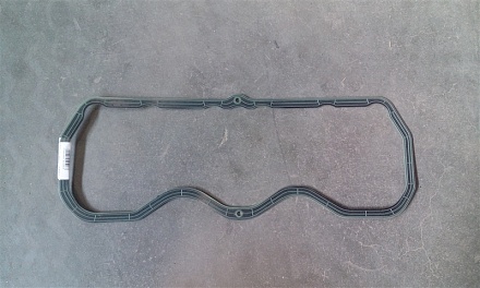 Прокладка крышки клапанов Д-260 (верх) 260-1003109 силикон зеленая армированная