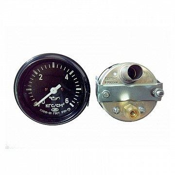 Манометр давления воздуха мех. (6 атм.) 1101.3816 (6 атм.) (Автоприбор)