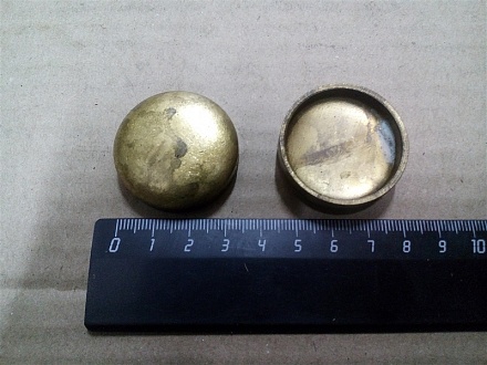 Заглушка ГБЦ Д-240 240-1003027 (латунь)