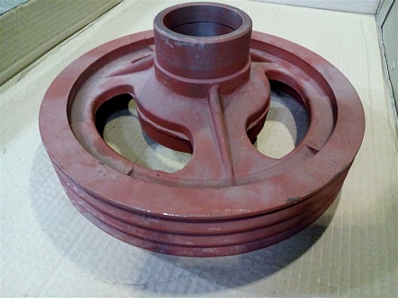 Шкив КРН-2,1 ведущий А24.101 УБ-355 большой (3х руч)