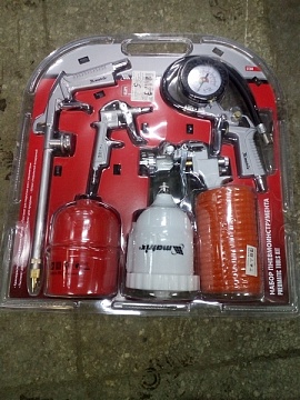 Набор для компрессора, 5 предм, верх. бачок, быстросъмный (57304)