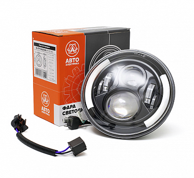 Фара светодиод. УАЗ, Нива , ГАЗ,  9-30 В, 6 диод (ближ/дал. свет, ДХО, поворотник) 62.3711-6LED 