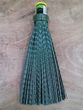 Метла полипропиленовая 160х300мм, круглая (63205)