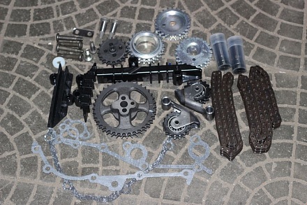 РЕМКОМПЛЕКТ ГРМ (2-ряд.) 405-409 дв. (полный) ЗМЗ 406-3906625-01