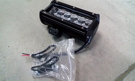 Фара светодиод. дополнит. 12 LED 36 Вт, 10-24 В, прямоуг, линза напр. свет AE36RT-12LED-LENS-HC