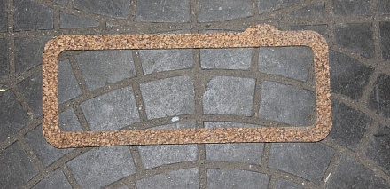 ПРОКЛАДКА БОКОВ. КРЫШ. ДВИГ. резина-проб. 417-1002116-01