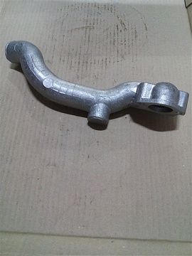 Патрубок водяного насоса алюм. МТЗ 50-1307044-Б (завод)