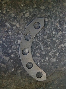 Прокладка рег.(главной передачи) 0,5мм  52-2302021