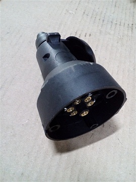 Разъем электрический (вилка+розетка) ПС 300 Пластик 3402