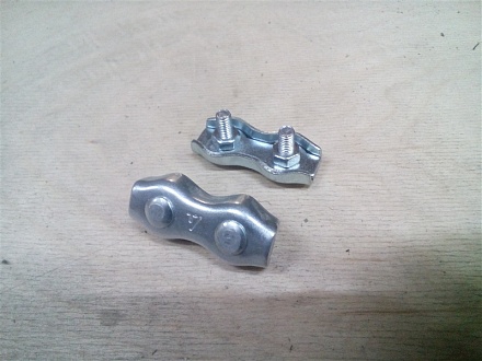 Соединитель (зажим) для провода/верёвки эл/пастуха