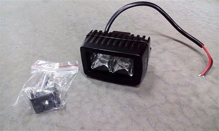 Фара светодиод. дополнит. 2 LED 20 Вт, 10-24 В, прямоуг, направ. свет AE20RT-2LED-HC