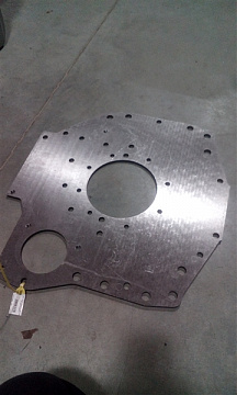 Лист задний к блоку под стартер МТЗ  50-1002313-В (аналог)