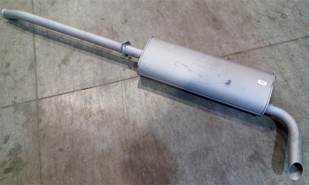 Глушитель ГАЗель дв. УМЗ 4216 ЕВРО-4 (фермер)(удл.) (Бозал-Газ ООО), 3302.32-1201008-20