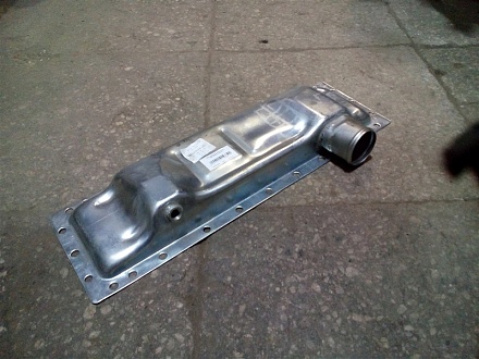 Бак радиатора нижний МТЗ-1221 1225.1301075 (металл)