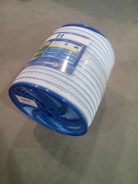 Веревка для электропастуха многожильная ленточная 20 мм/200м (Франция)  (для лошадей)